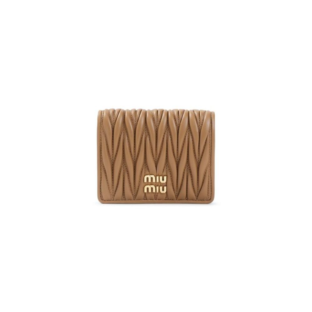 Miu Miu Matelasse Wallet Women